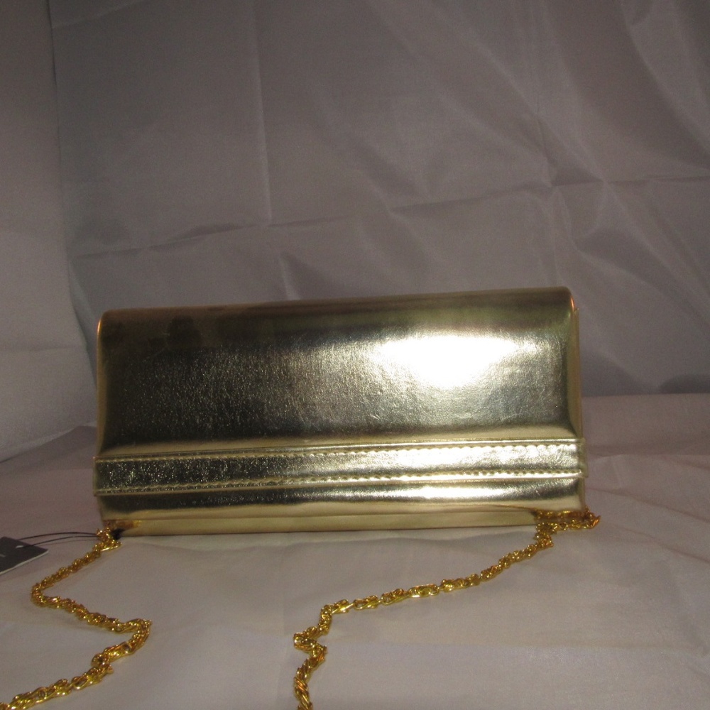 KMQ New Clutch Hand Bag With Chain Evening Purse